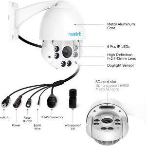 PCandCameras ptz dome used in many of our camera installations