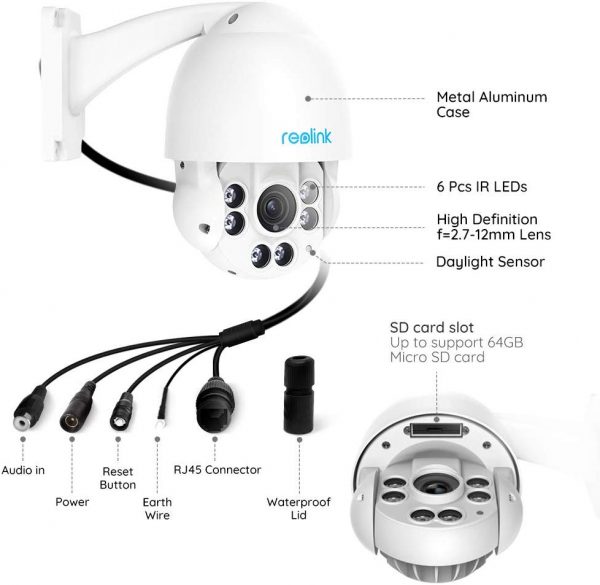 PCandCameras ptz dome used in many of our camera installations